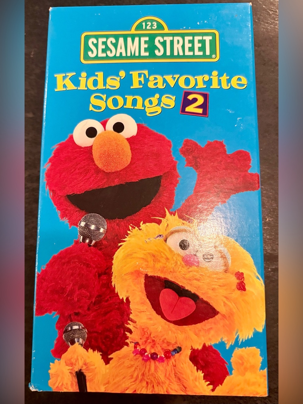 Sesame Street Zoe’s Dance Moves VHS Tape Video Learn Music PBS Kids Blockbuster